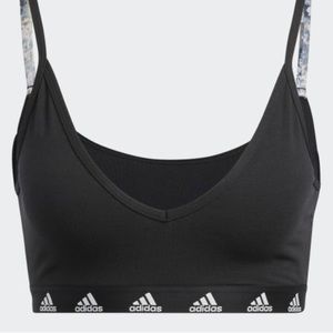 Adidas Pure Barre Bra, Women’s Size Large DD, Black, Recycled Materials